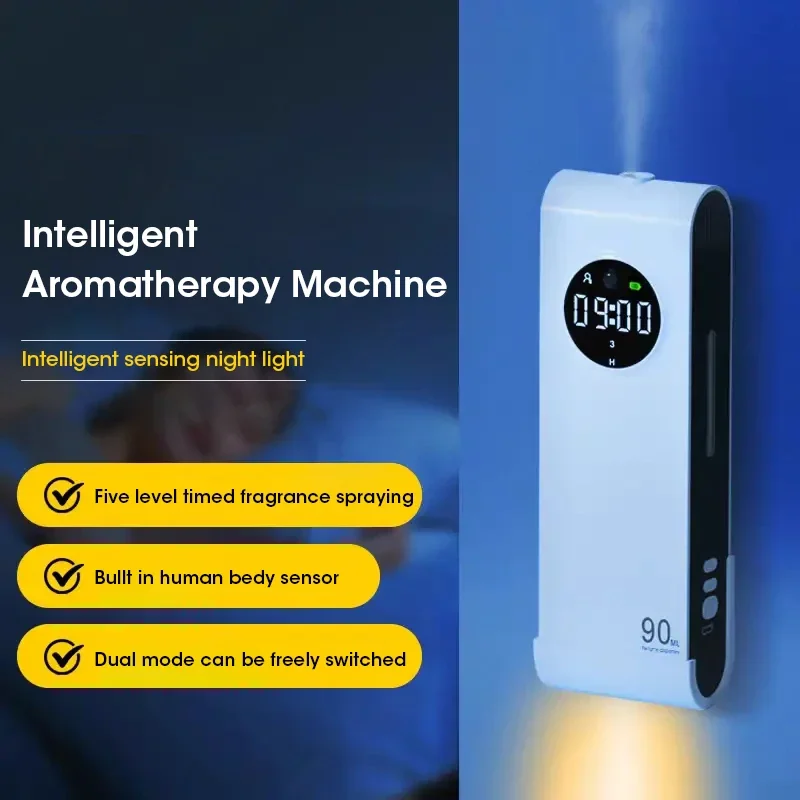 Home Fragrance Oud - Automatic Sensor Aromatherapy Machine with Night